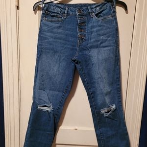 True religion crop straight jeans sz 29